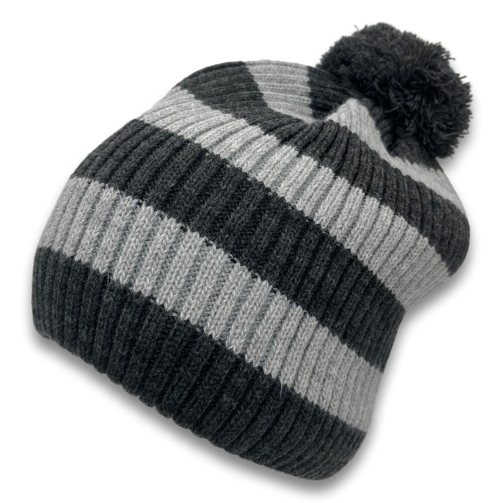 CC Exclusives Cable Style Angora Slouch Chunky POM Beanie Winter Hat Ski Cap